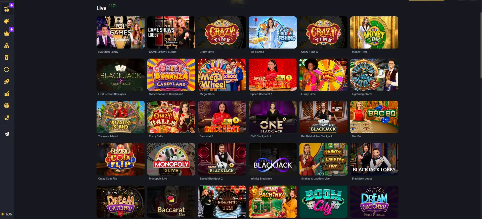 Vostok casino — живое казино и дилеры